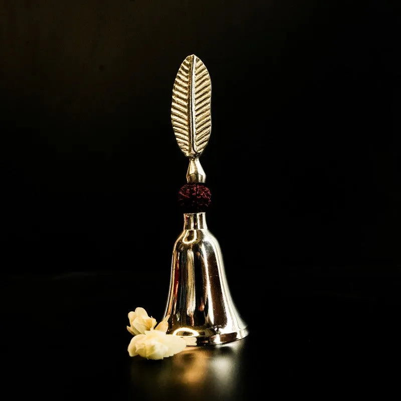 OmGhanta German Silver Pooja Bell media 3