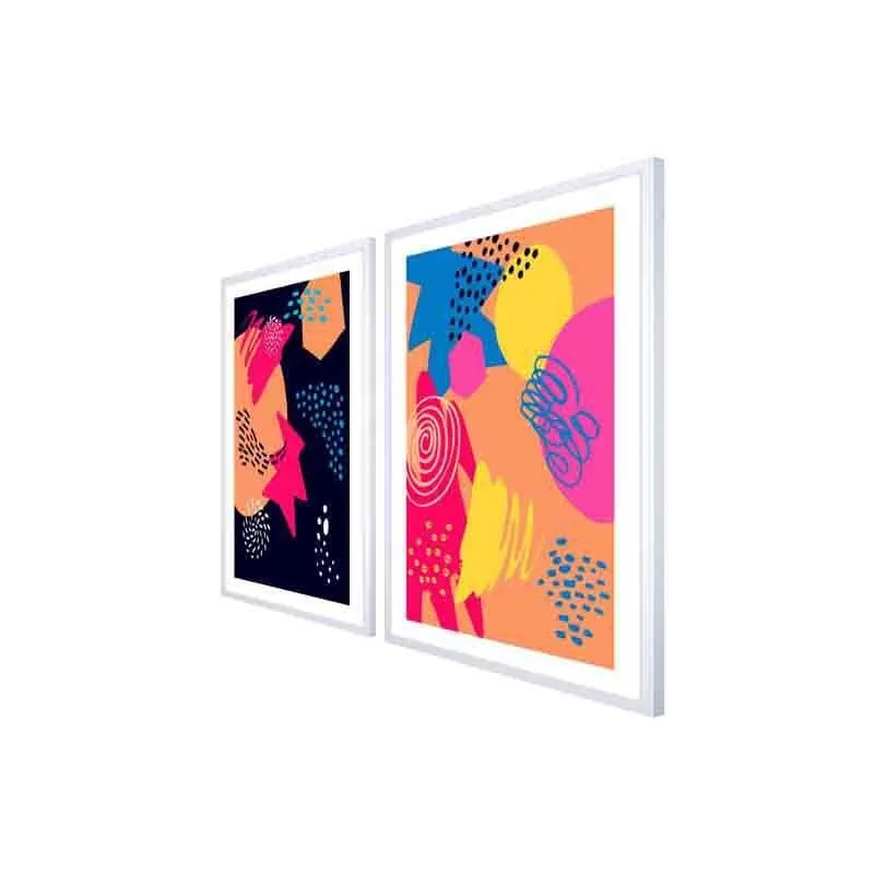 Madness Poly Canvas Wall Art - Set Of Two media 5