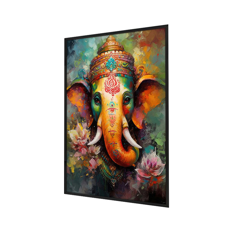 House Of The Divine Wall Painting With Frame media 3