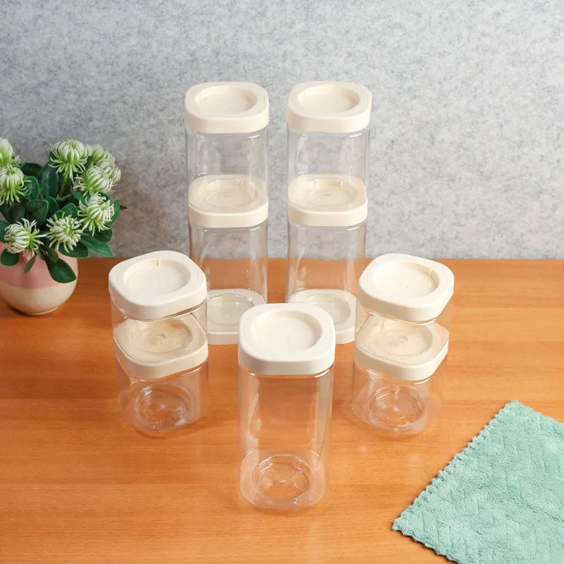 ClearStack White Clear PET Container - Set of Nine media 3