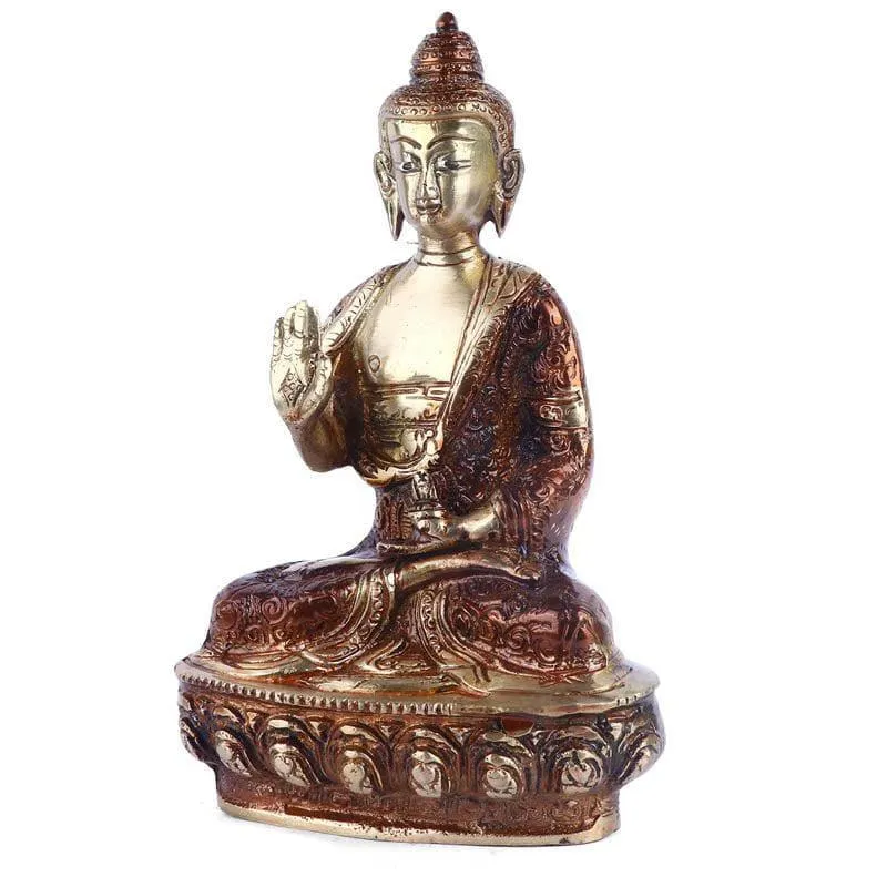 Divine Budha Brass Idol media 3