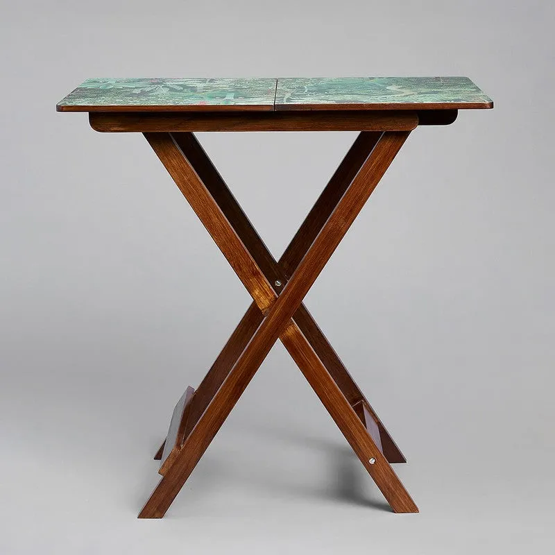 India Circus Wood Grace Folding Side Table media 6