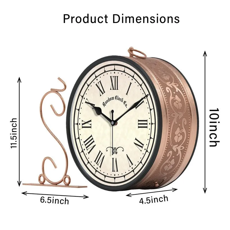 Railmont Double Sided Wall Clock media 8