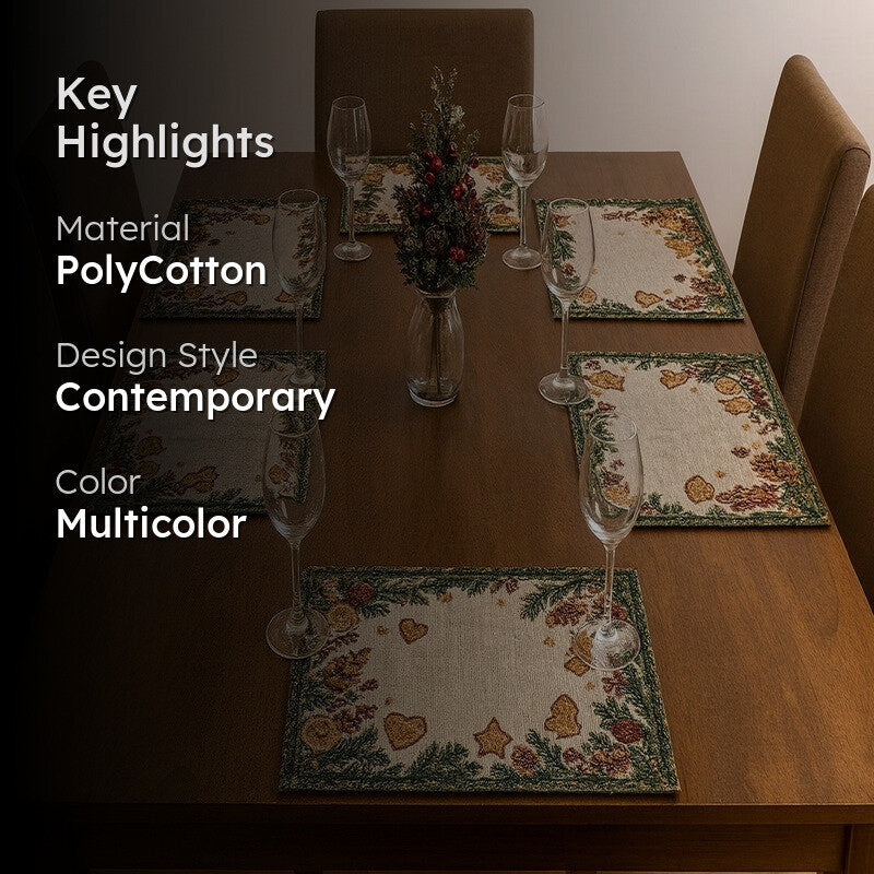 Winterleaf Sonata Table Mats - Set Of Six media 2