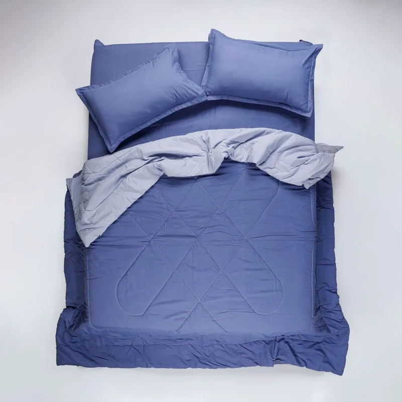 Lush Slumber Reversible Comforter (Purple) 90 GSM media 6