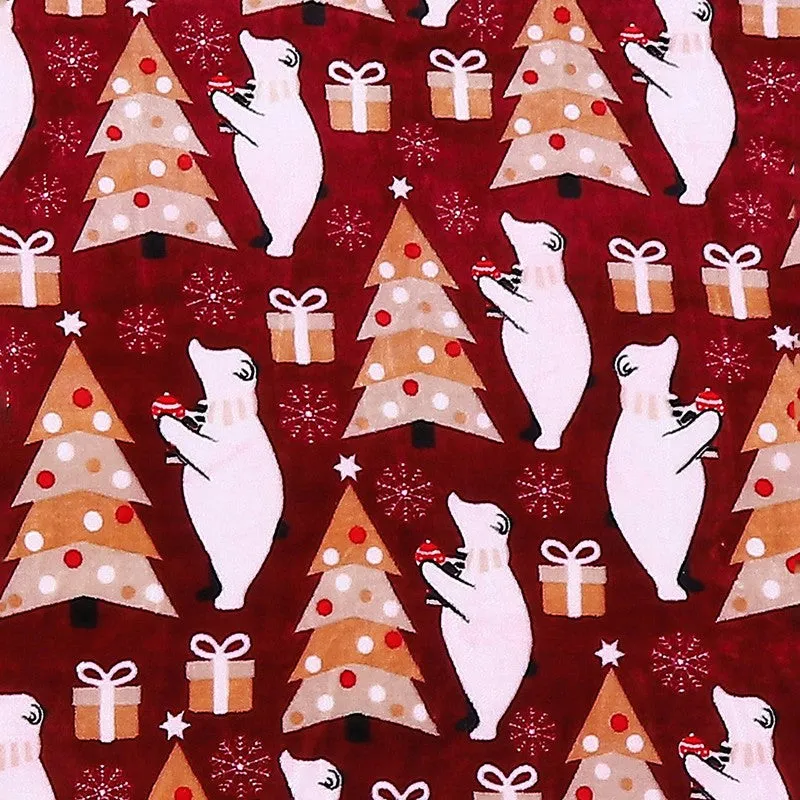 Monte Carlo Whimsical Winter Wrap Kids Blanket - 500 GSM media 4