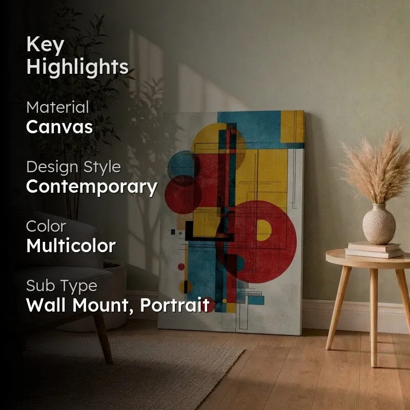 Color Static Canvas Wall Art media 2