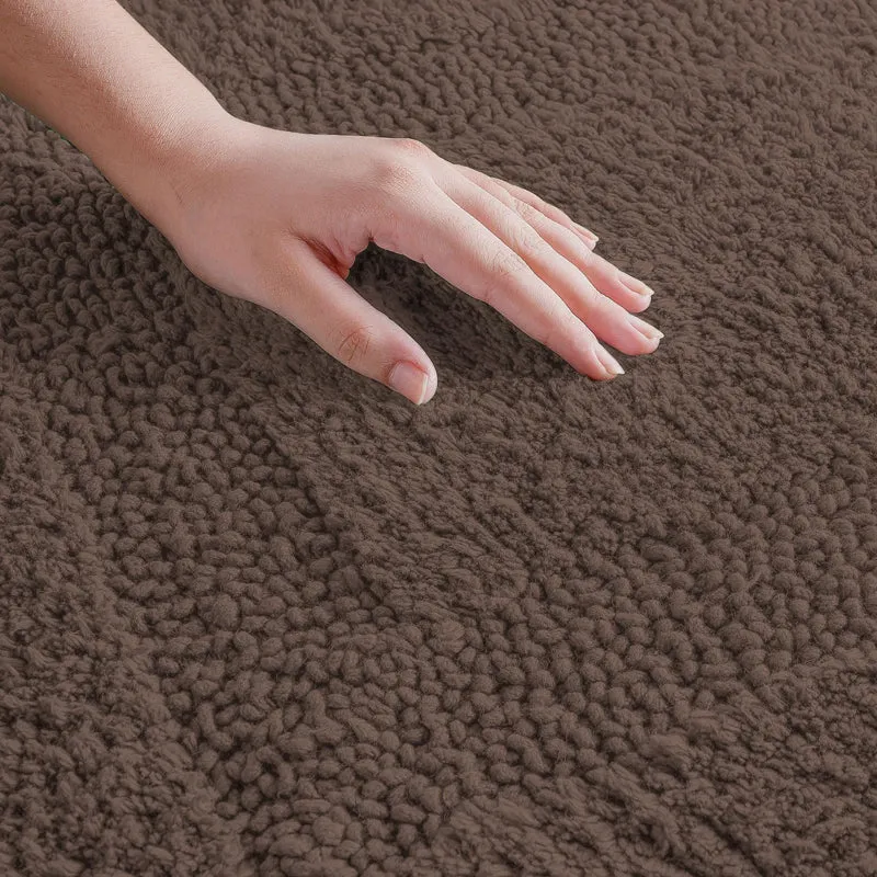 Paris Luxe Reversible Bath Mat - Brown media 4