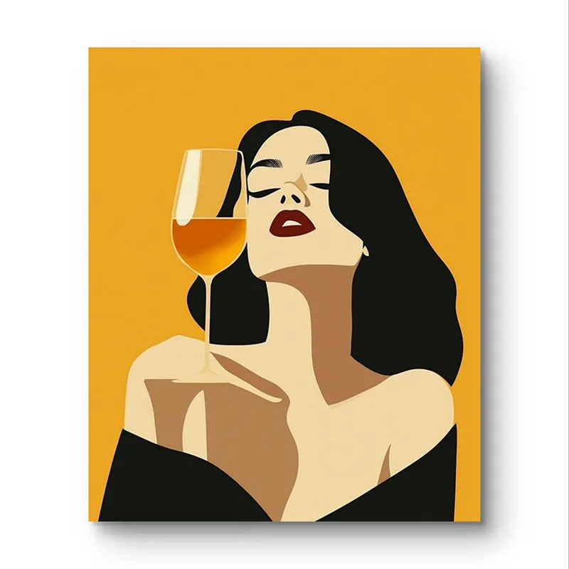 Vino Amore Wall Painting media 3