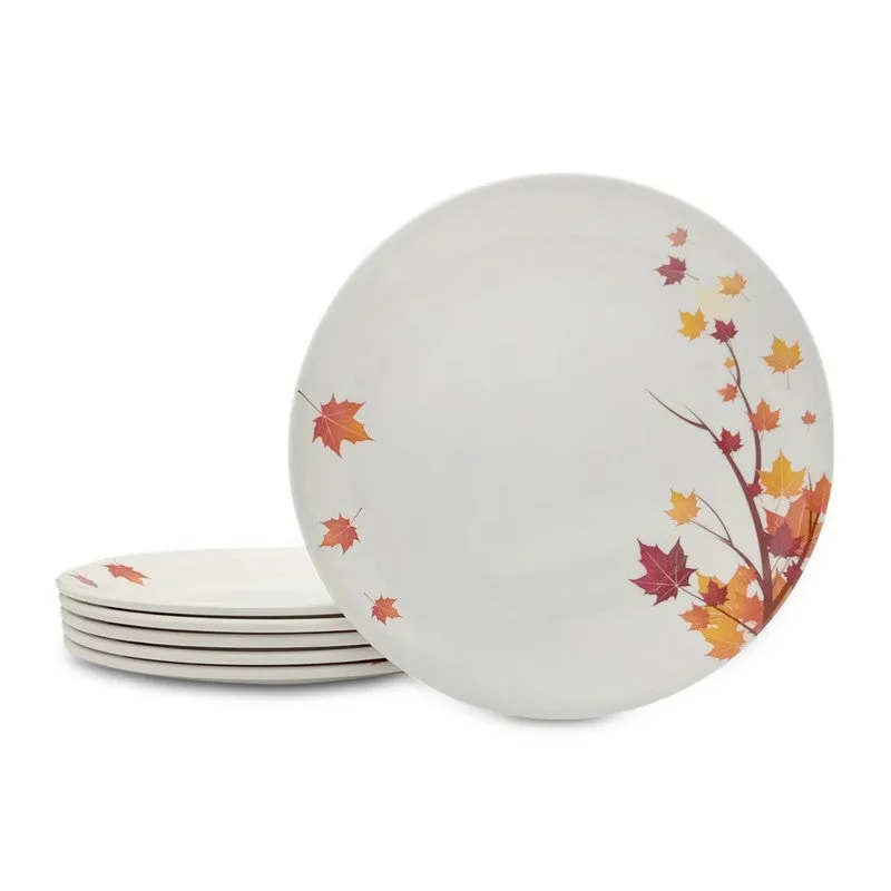Maple Melamine Quarter Plates - Set of Six media 9