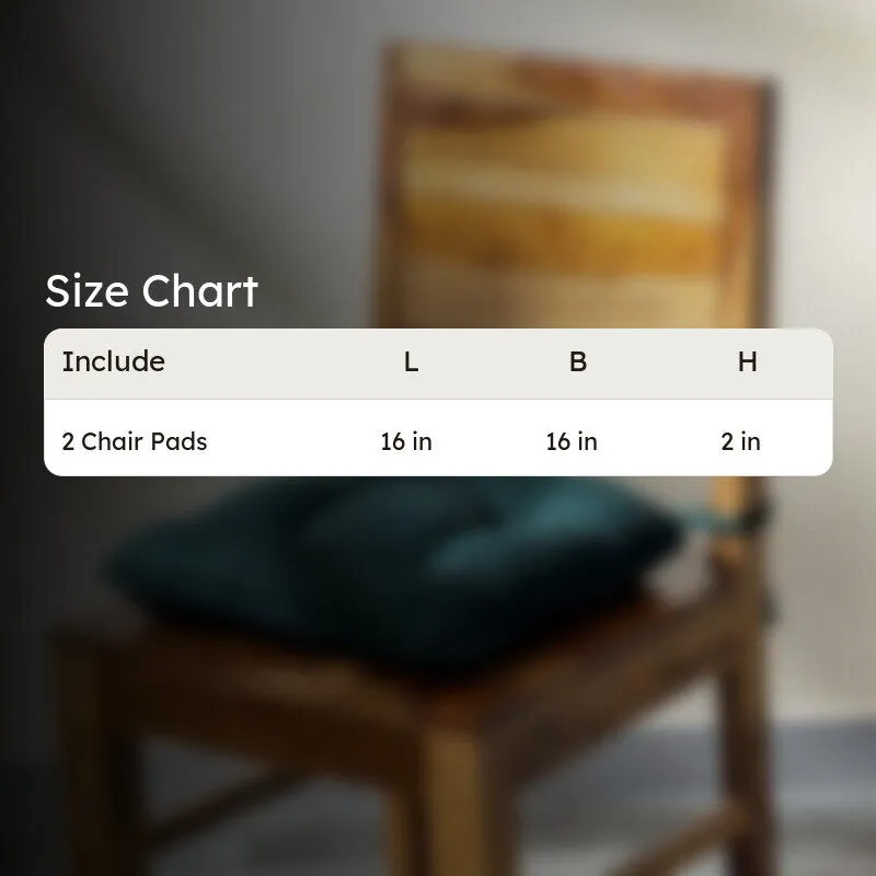 Sylvia Chair Pad (Botanical Green) - Set Of Two media 4