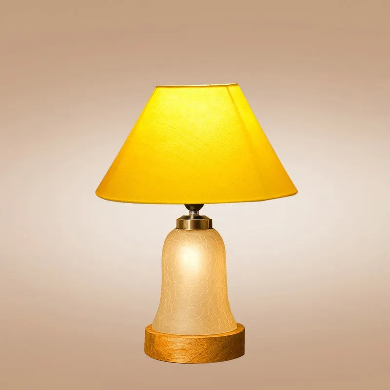 Zoravelle Wooden Table Lamp - Yellow media 6