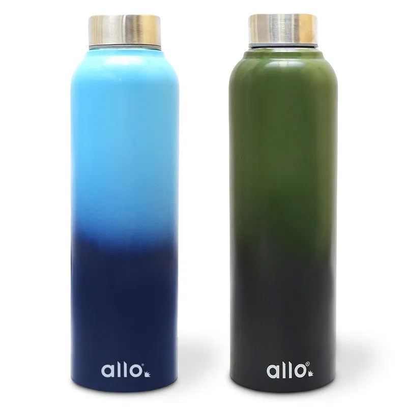 AquaLift Stainless Steel Water Bottle (950 mL Each) - Set Of Two media 3