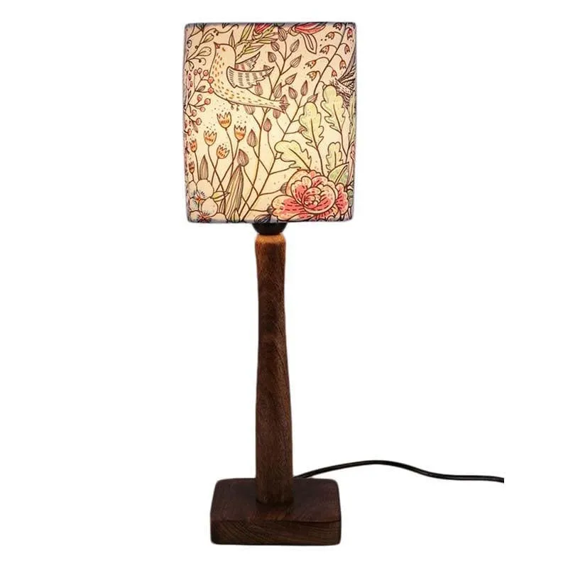 Ethnic Flair Fabric Table Lamp - Multicolor media 4