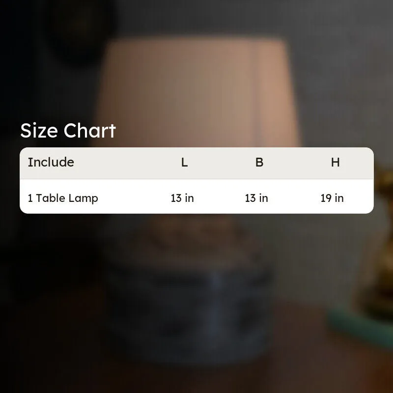 Cannister Fabric Table Lamp - White media 7