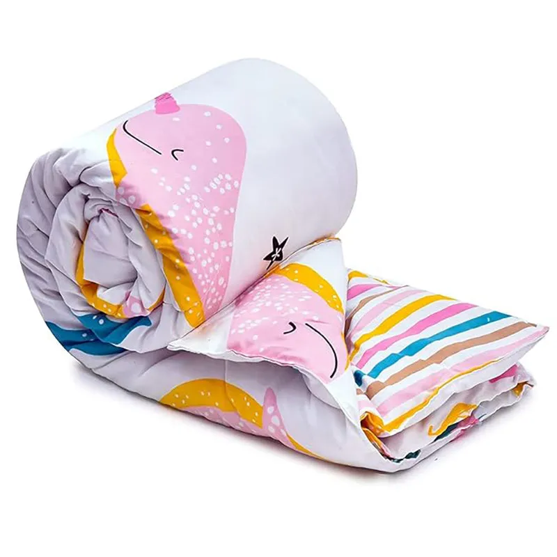 Fins & Pastels Microfiber Kids Comforter - 150 GSM media 6