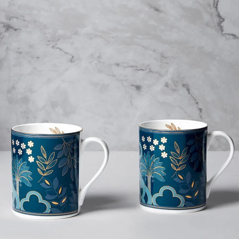 India Circus Oceanic Opulence Swing Mug (360 mL Each) - Set Of Two media 5
