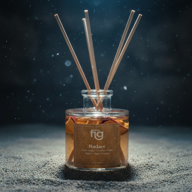 Fig Living Relax Apple and Cinamon Reed Diffusor - IFRA Standard Perfumes media 6