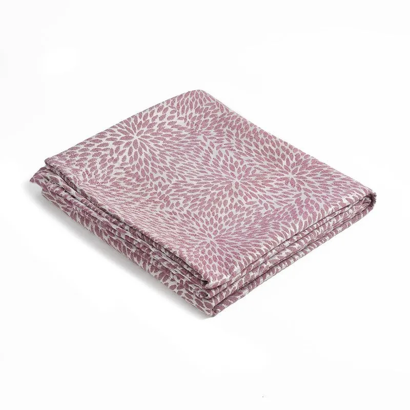 Daisytwist Abstract Cotton Throws - Pink media 3