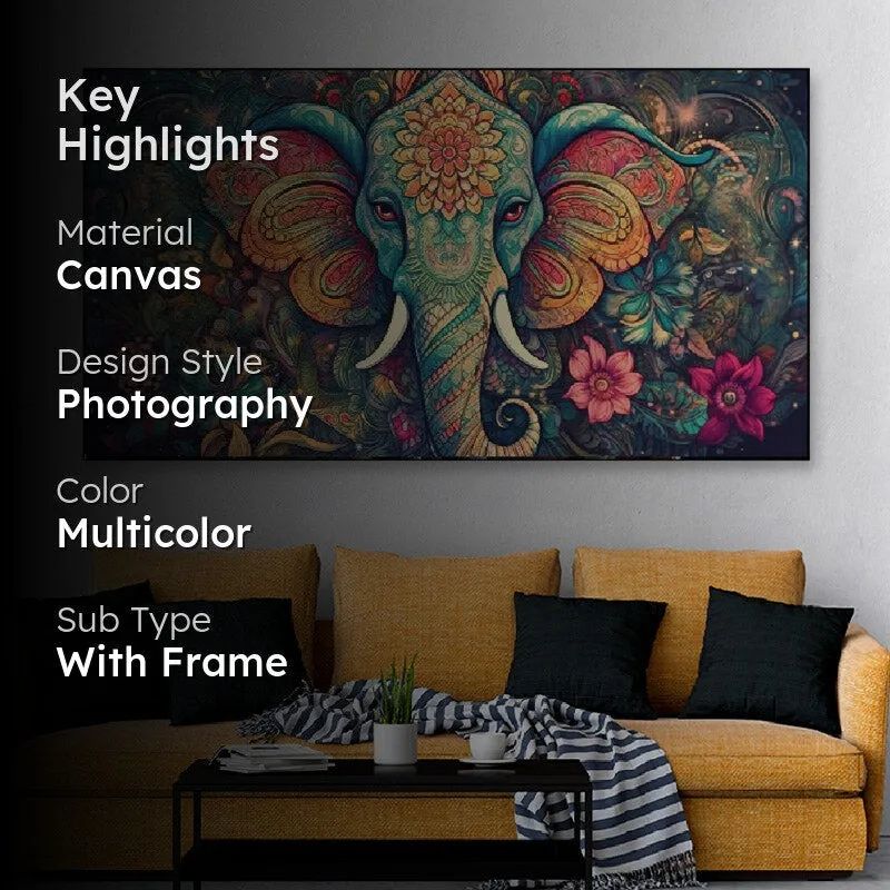Majesty Fusia Wall Painting media 2