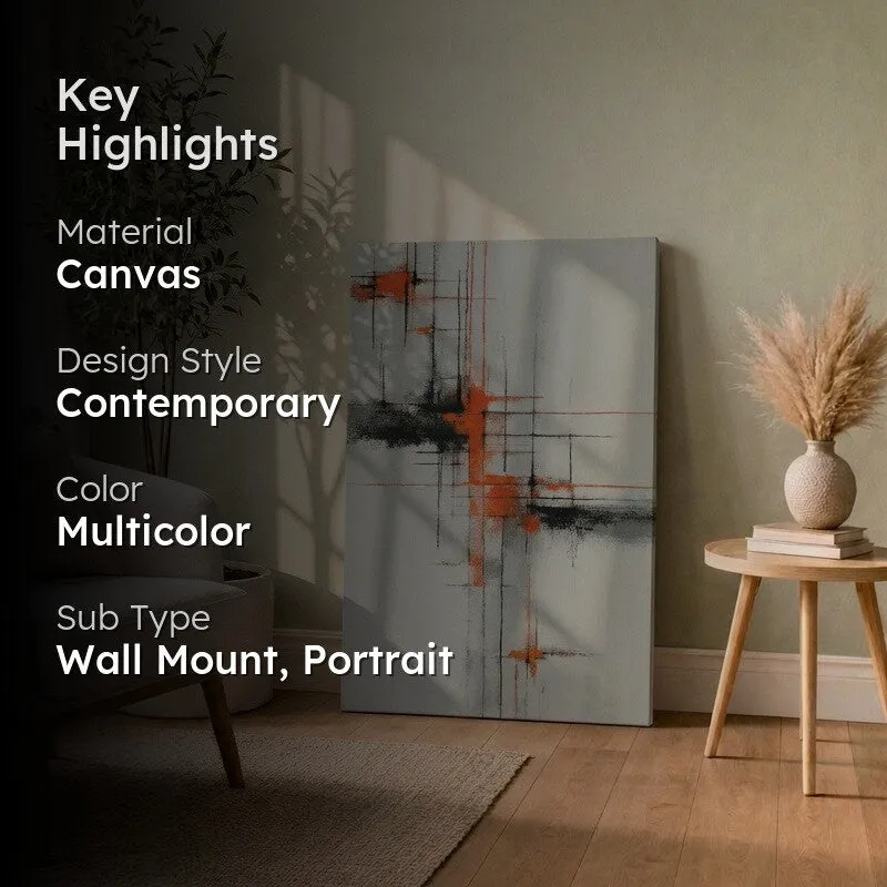 Color Axis Composition Canvas Wall Art media 2