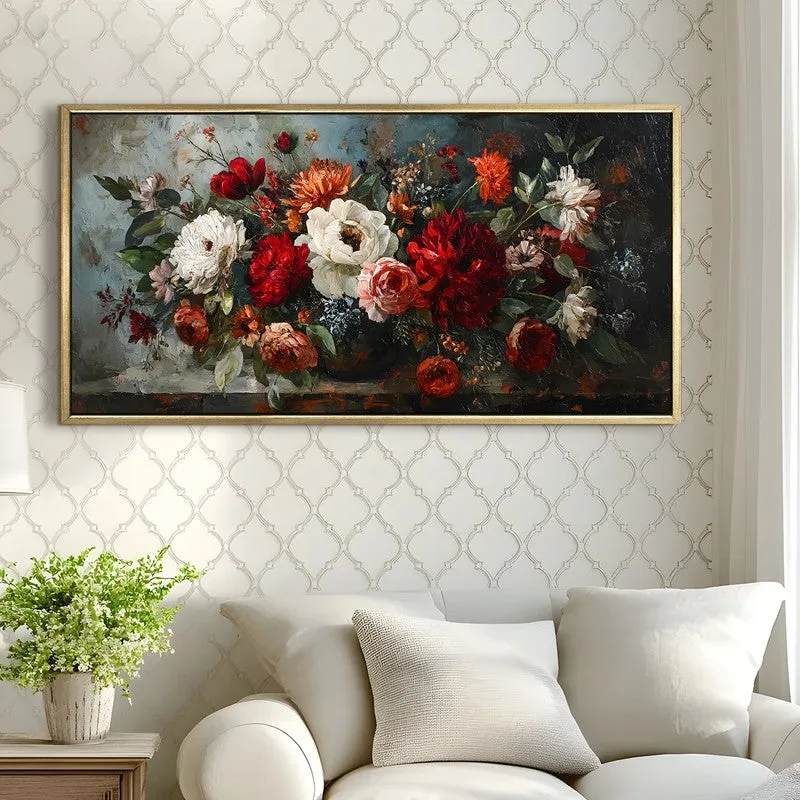 Baroque Garden Canvas Wall Painting With Frame media 4