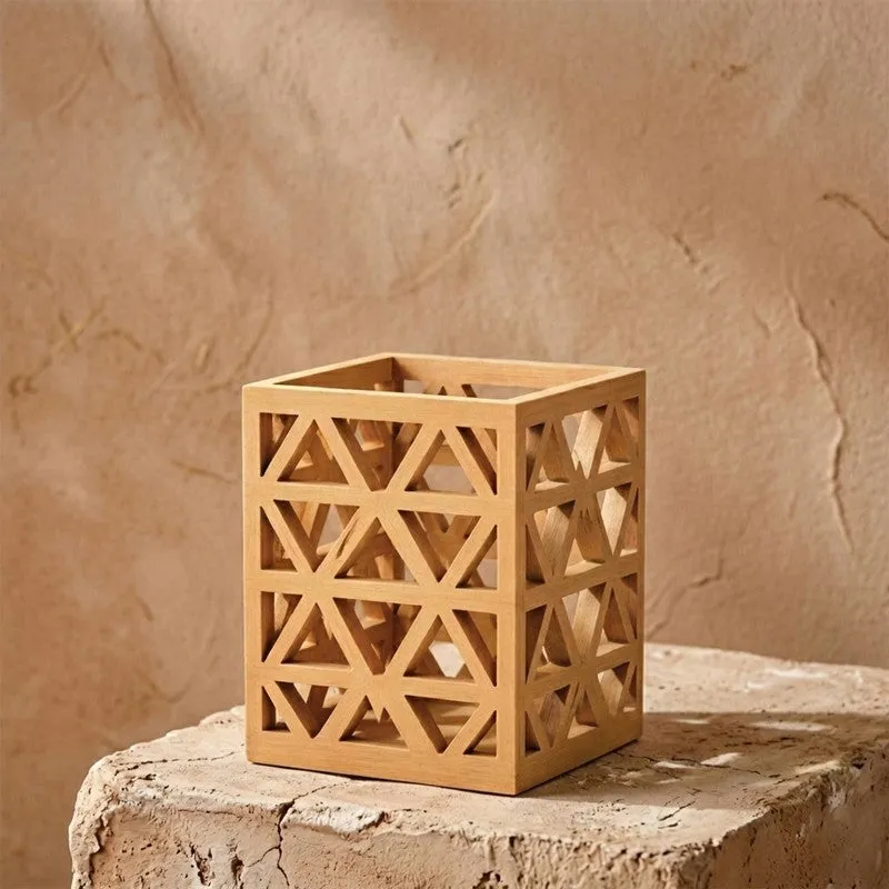 Serve Sphere MDF Rustic Cutlery Stand media 5
