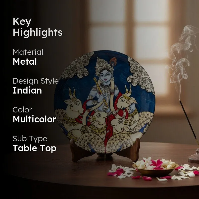 Temple Tales Decorative Wall Plates - Set Of Two media 2