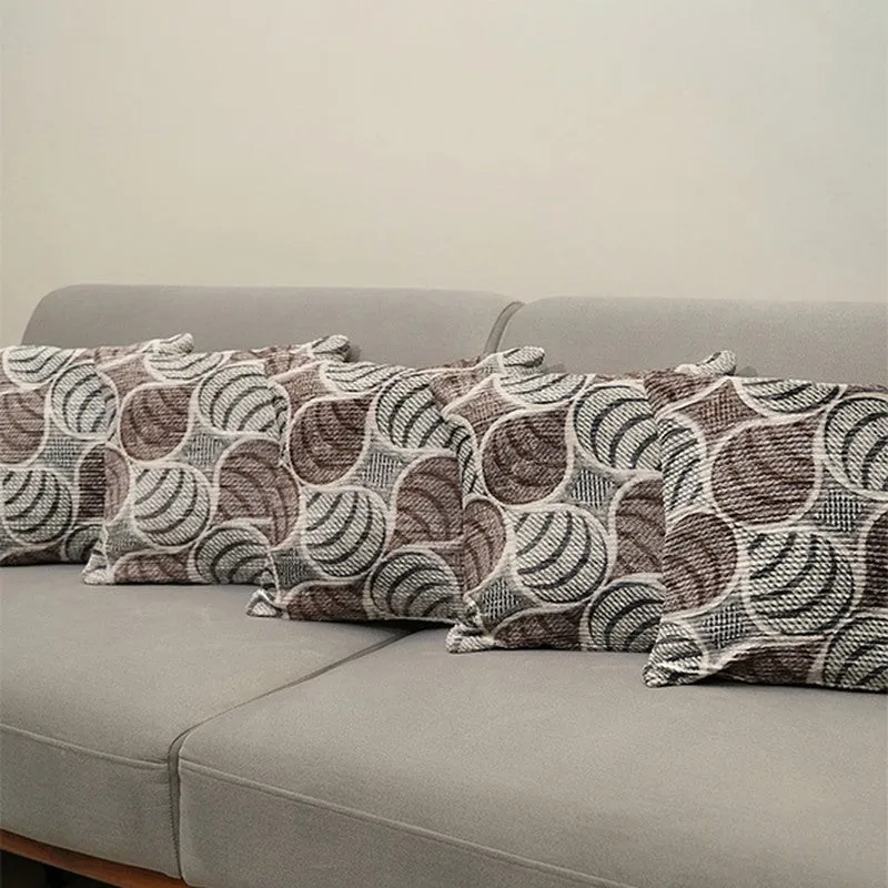 PetalPrism Cushion Cover (Pink) - Set Of Five media 4