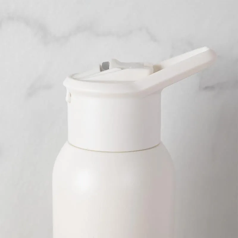 Sleek Sip Hot & Cold Thermos Water Bottle (White & Green, 630 mL Each) - Set Of Two media 7