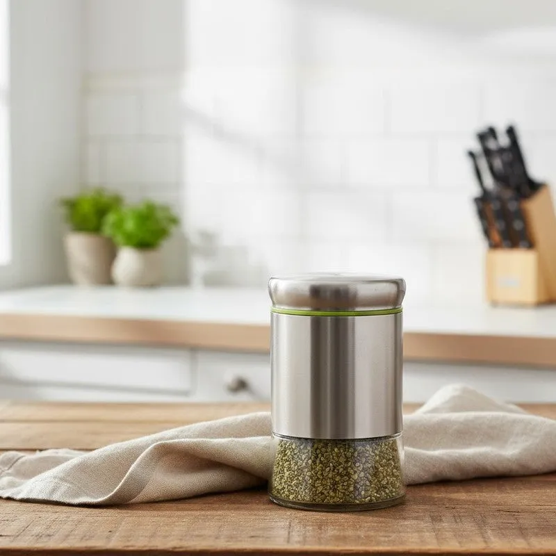 Clear Nest Stainless Steel Jar (550 mL Each) - Set Of Six media 8