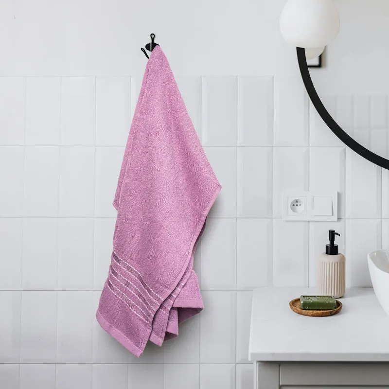 Micro Cotton LuxeDry Comfort Solid Bath Towel - Purple media 1