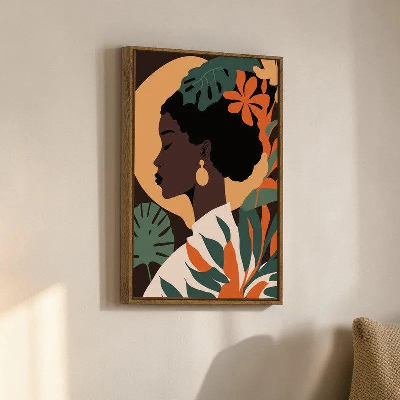 Artistic Aura Canvas Wall Art With Frame media 3