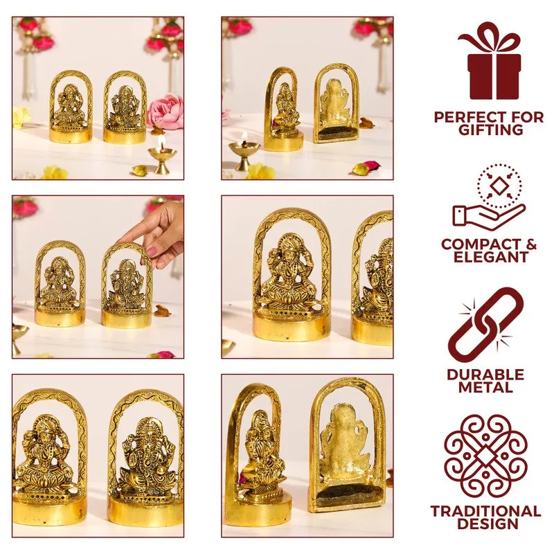 Elowen Lakshmi & Ganesh Idols & Sets - Set Of Two media 5