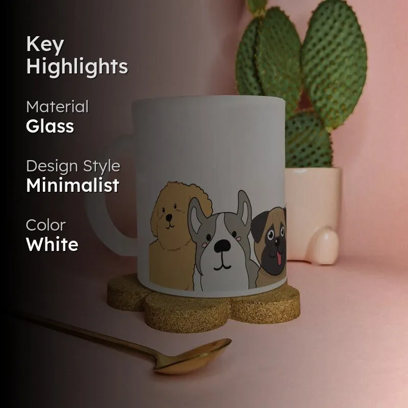 Cutie Glass Coffee Mug (330 mL) media 2