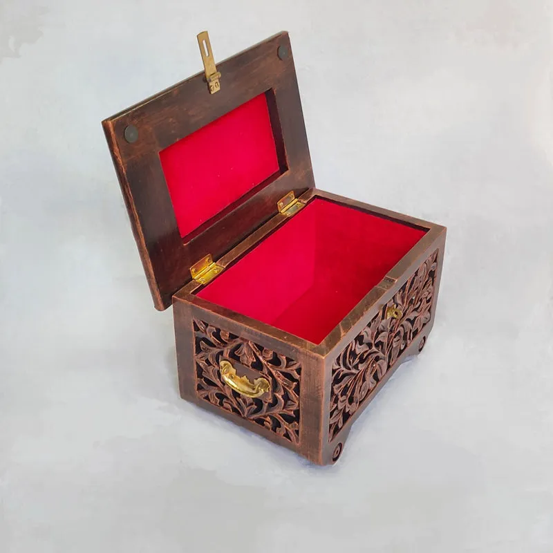 Talira Decorative Wood Jewel Box media 4