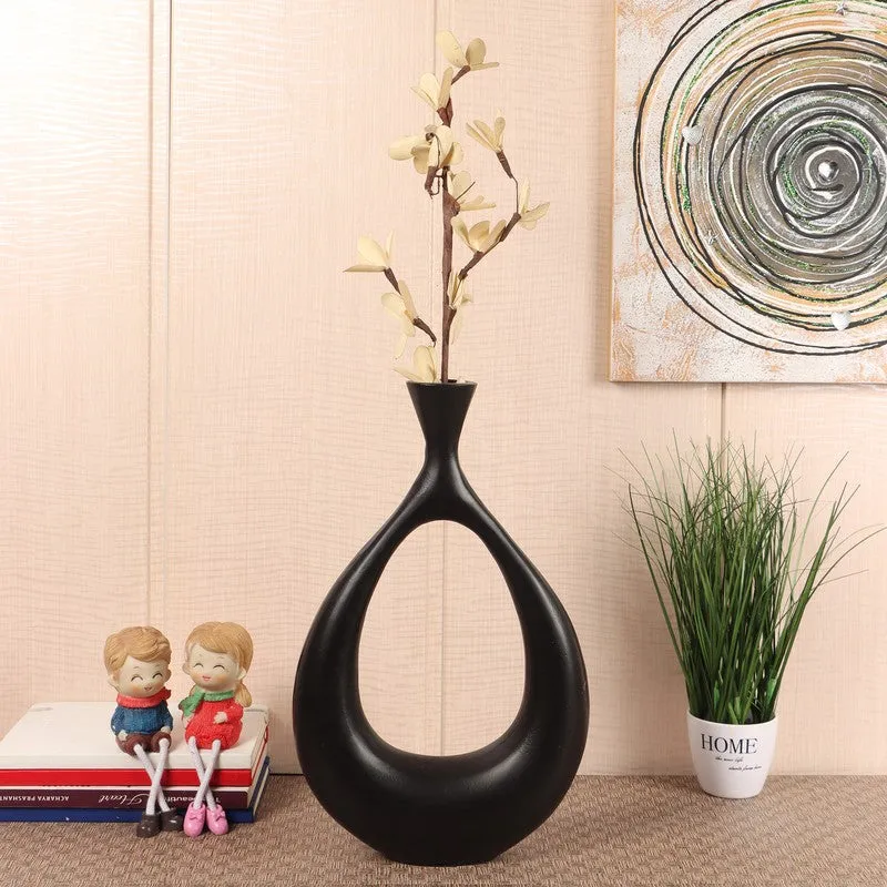 Modern Loop Ceramic Vase media 1