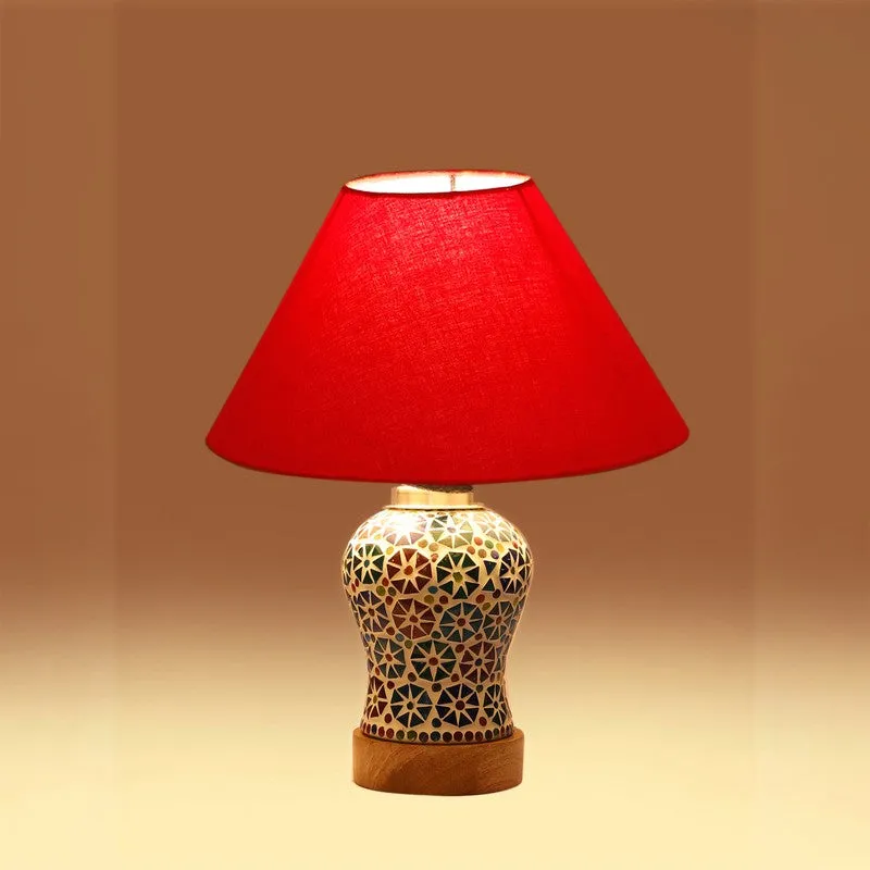 Zenexa Wooden Table Lamp - Multicolor media 7