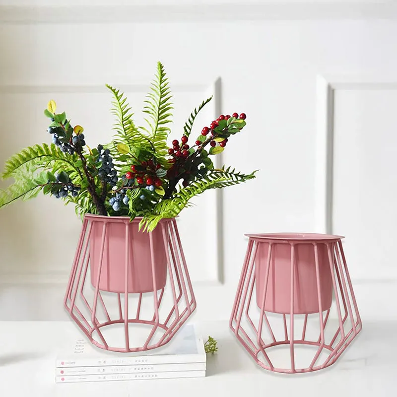 Steela Planter (Pink) - Set Of Two media 2