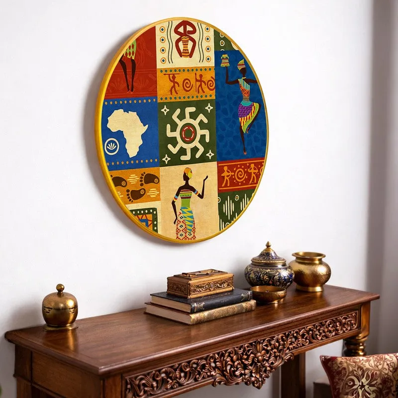 Tribal Motif Decorative Paper Wall Art media 3