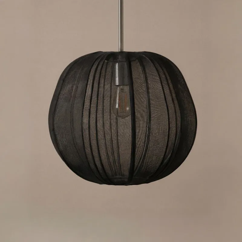 Fig Living Luxe Collection Ceiling Lamp - Black & Silver media 7