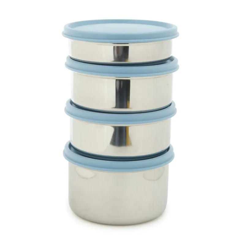 Darian Blue Lunch Box (500 ml/350 ml/200 ml) - Five Piece Set media 3