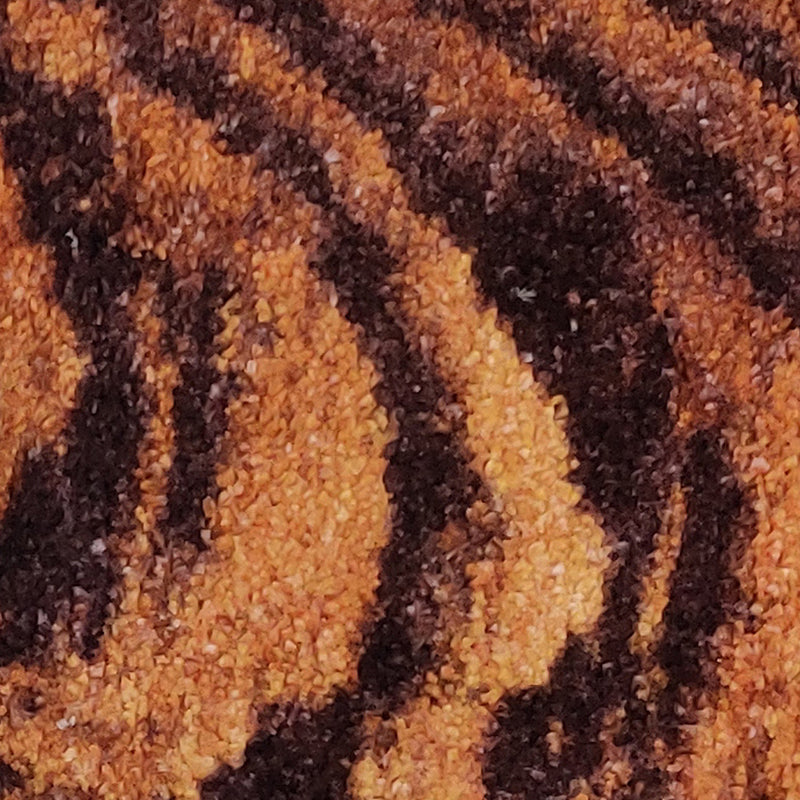 Alvis Abstract Micro Fiber Area Rug - Brown media 4