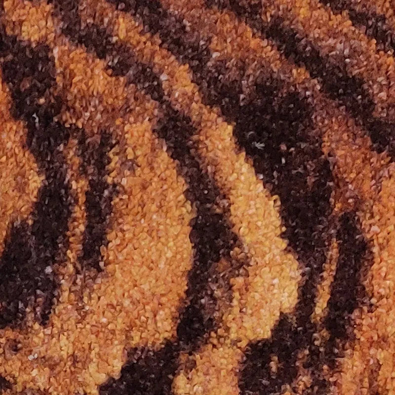 Alvis Abstract Micro Fiber Area Rug - Brown media 4