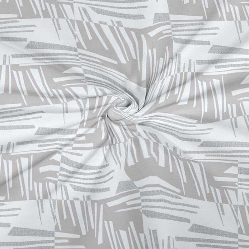 Fragmenta II Microfiber Microfiber Bedsheet - 150 GSM media 6