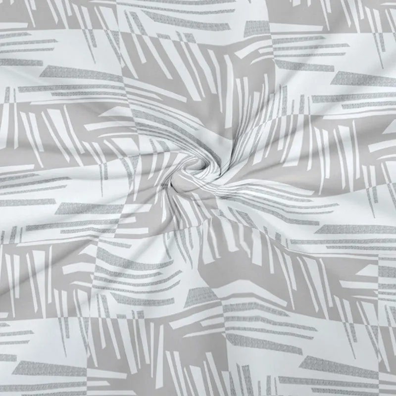 Fragmenta II Microfiber Microfiber Bedsheet - 150 GSM media 6