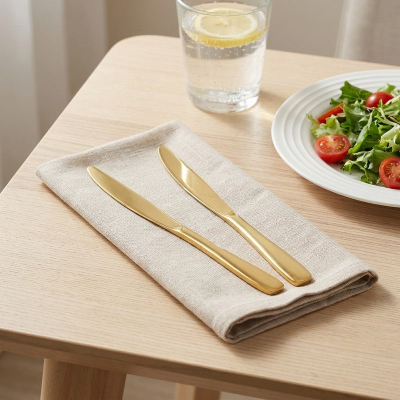 Caviar Stainless Steel Knife Set - Set of Two