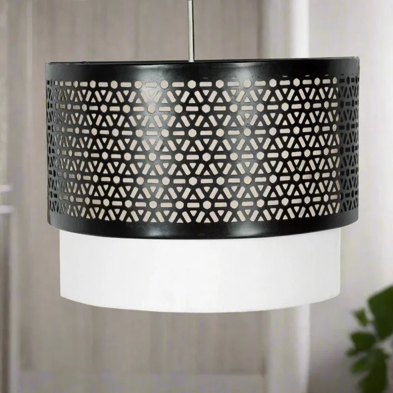 Orange Tree Oman Steel & Fabric Wall Lamp media 3