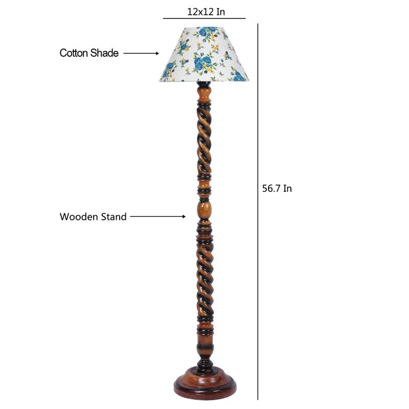 PrismRadiant Floor Lamp (Floral) media 8