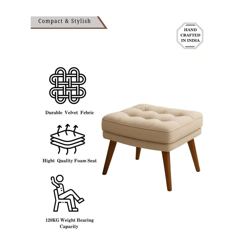 Cresvino Prime Ottoman - Beige media 4